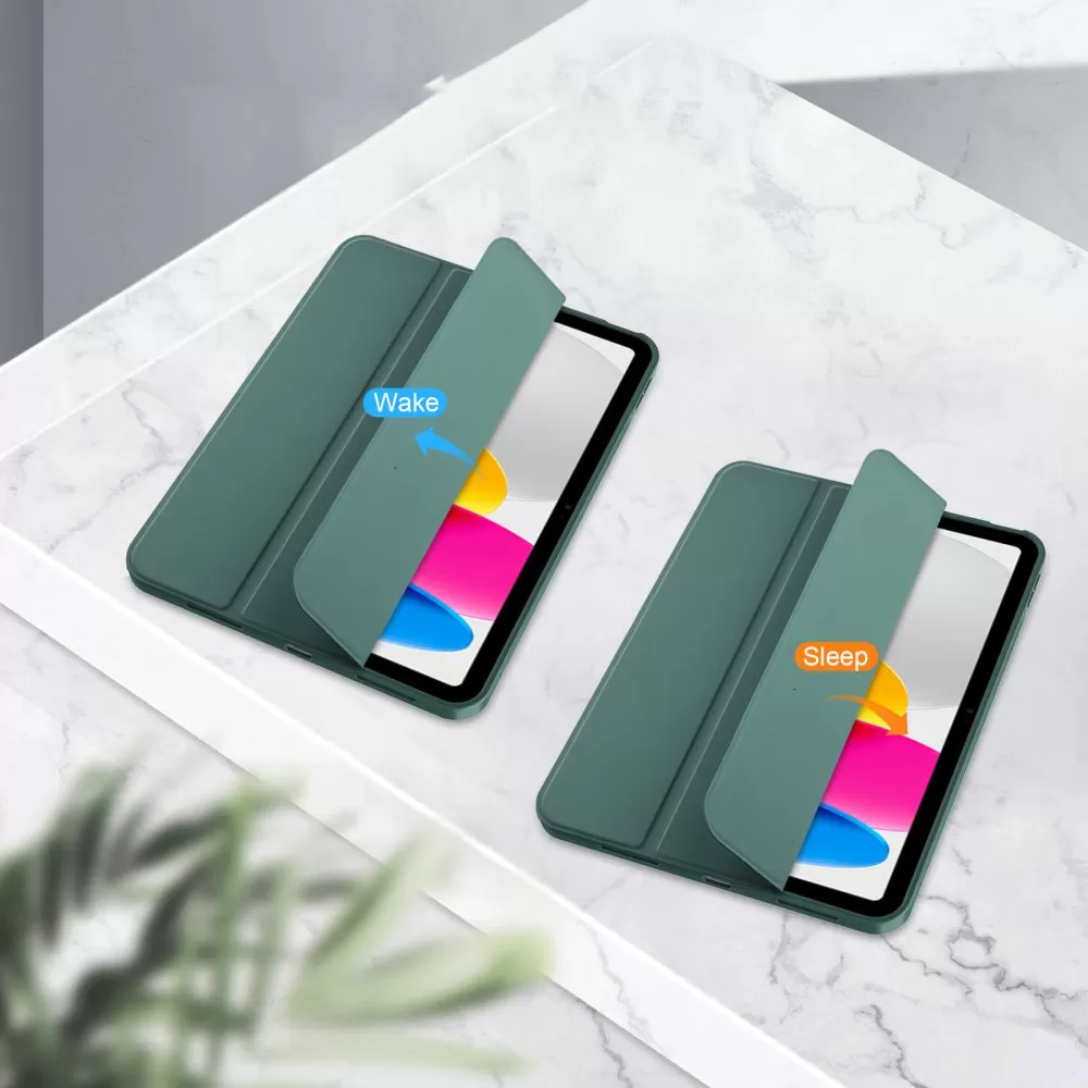 Apple iPad 10.9 10th Gen (2022) maciņš zaļš TECH-PROTECT SC PEN