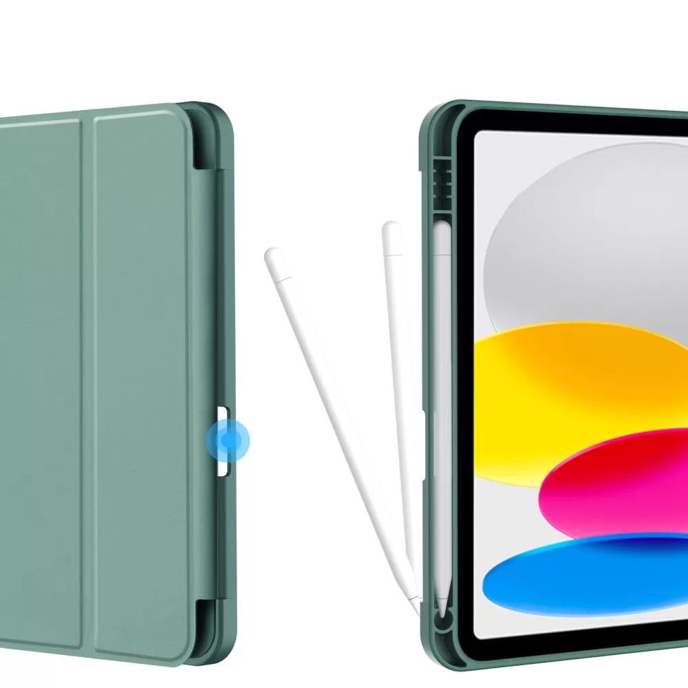 Apple iPad 10.9 10th Gen (2022) maciņš zaļš TECH-PROTECT SC PEN