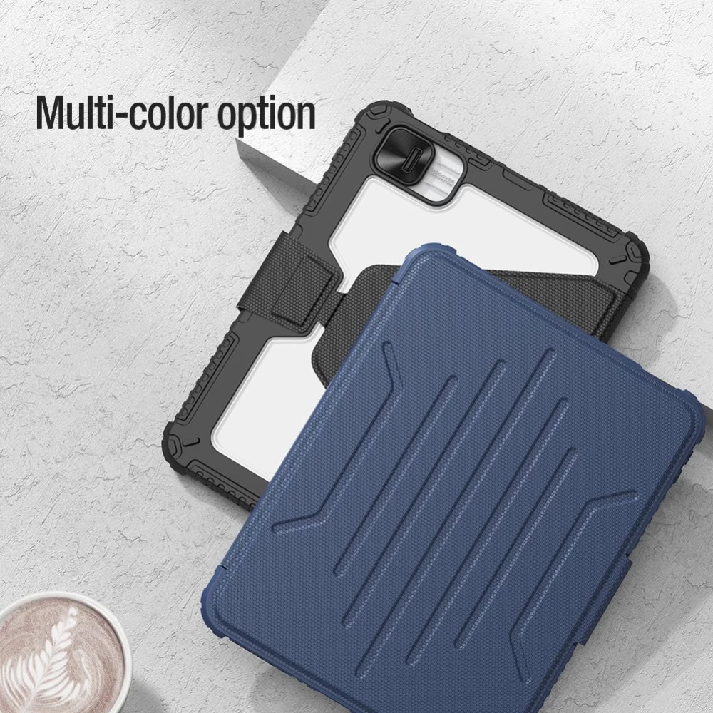 Apple iPad 10.9 10th Gen (2022) tablet case blue NILLKIN Bumper SnapSafe