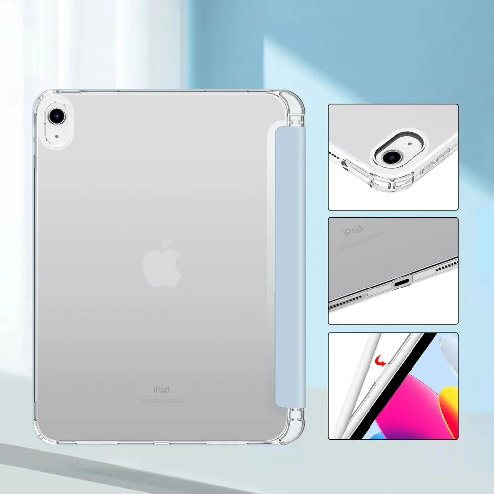 Apple iPad 10.9 10th Gen (2022) Planšetės dėklas mėlyna TECH-PROTECT SC PEN HYBRID