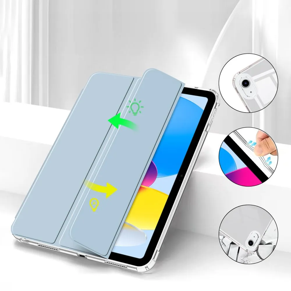 Apple iPad 10.9 10th Gen (2022) Planšetės dėklas mėlyna TECH-PROTECT SC PEN HYBRID