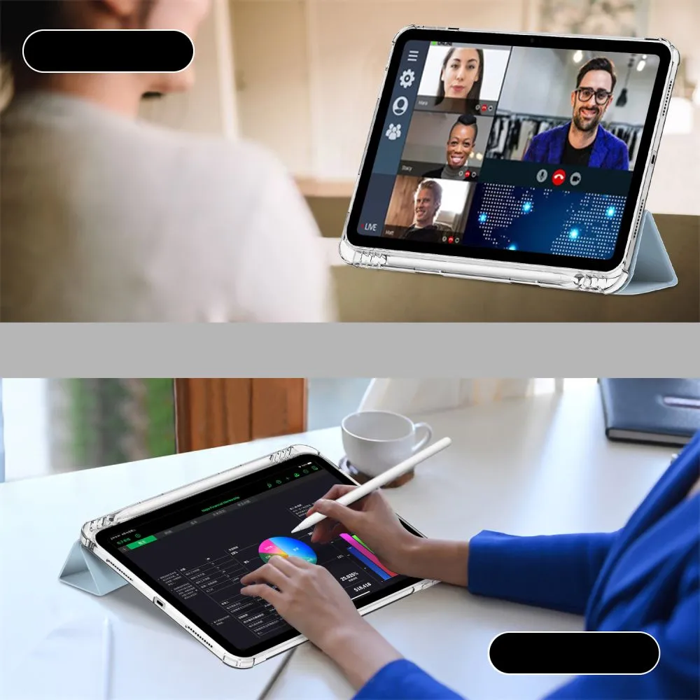 Apple iPad 10.9 10th Gen (2022) Planšetės dėklas mėlyna TECH-PROTECT SC PEN HYBRID