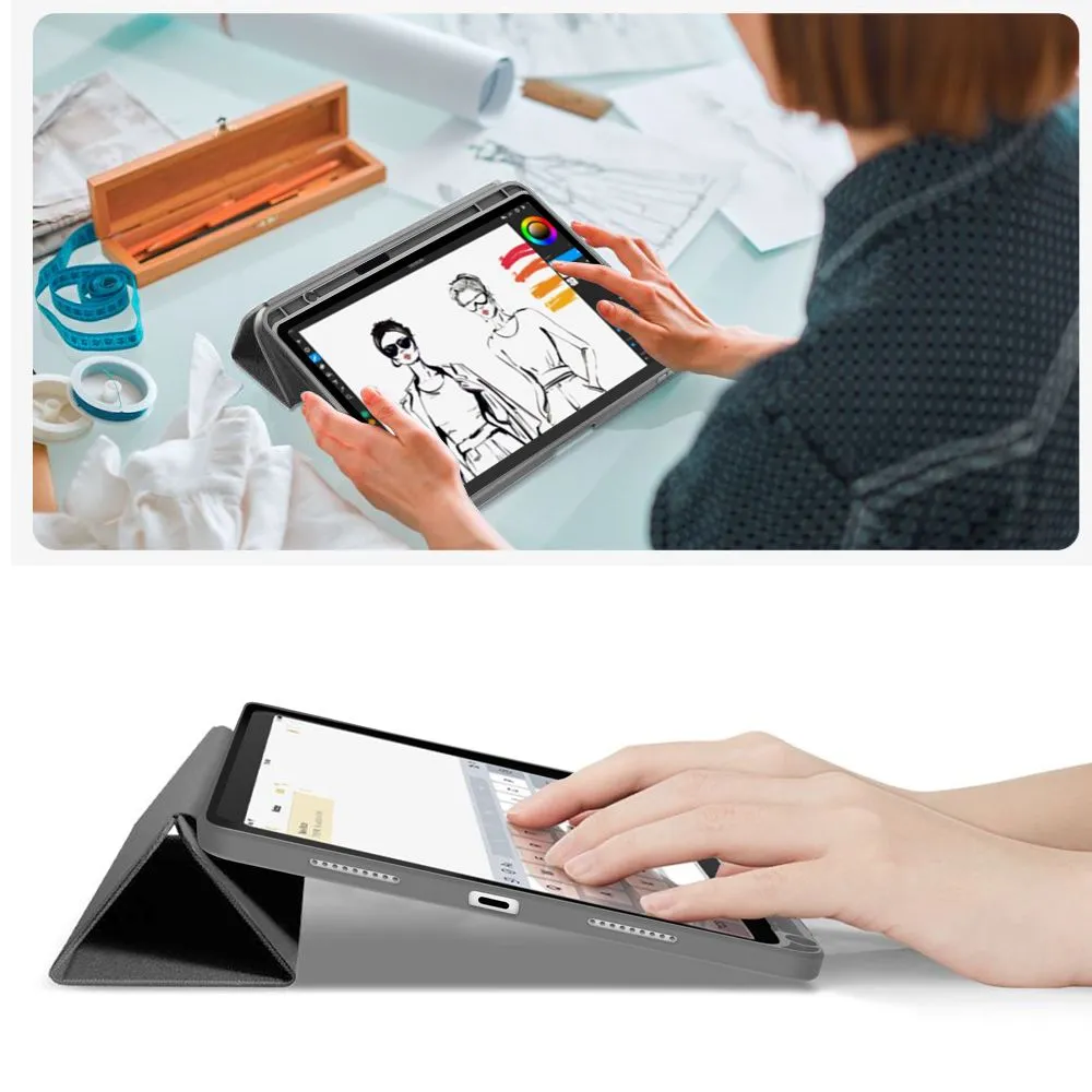 Apple iPad 10.9 10th Gen (2022) tahvelarvuti ümbris  TECH-PROTECT SC PEN CANVAS