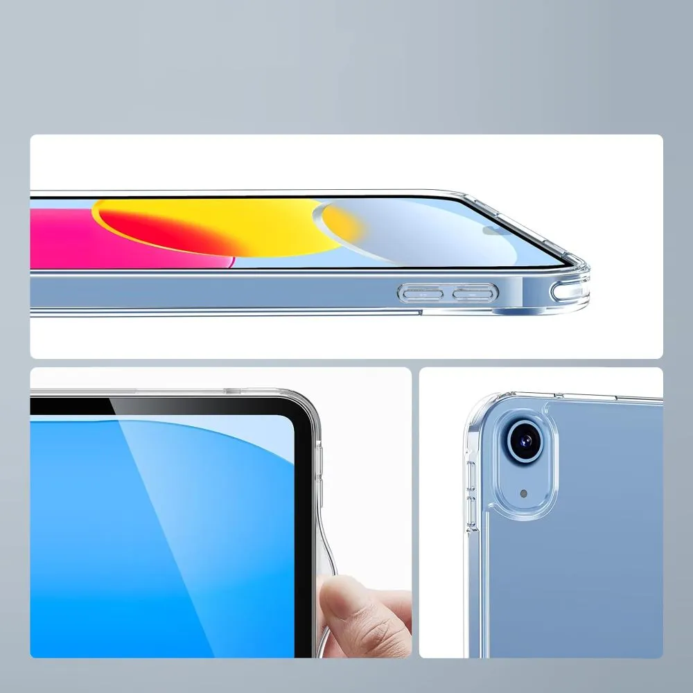 Apple iPad 10.9 10th Gen (2022) чехол для планшетa прозрачный TECH-PROTECT FLEXAIR HYBRID