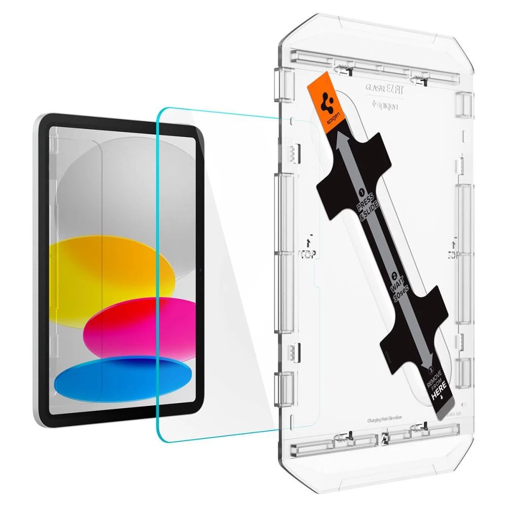 Apple iPad 10.9 10th Gen (2022) tablet skärmskydd SPIGEN GLAS.TR EZ FIT Gen.