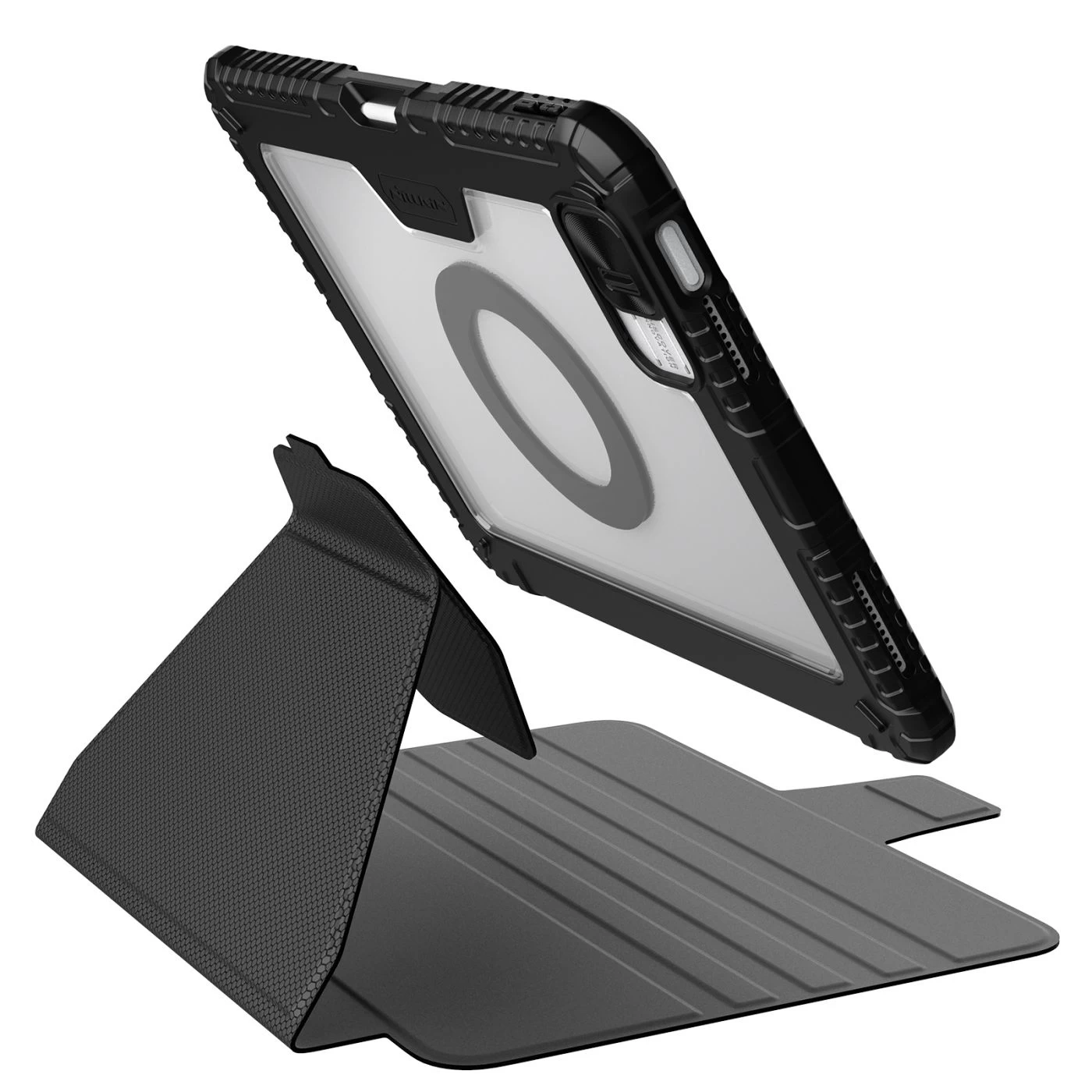 Apple iPad 10.9 10th Gen (2022) tablet case black NILLKIN Bumper SnapSafe