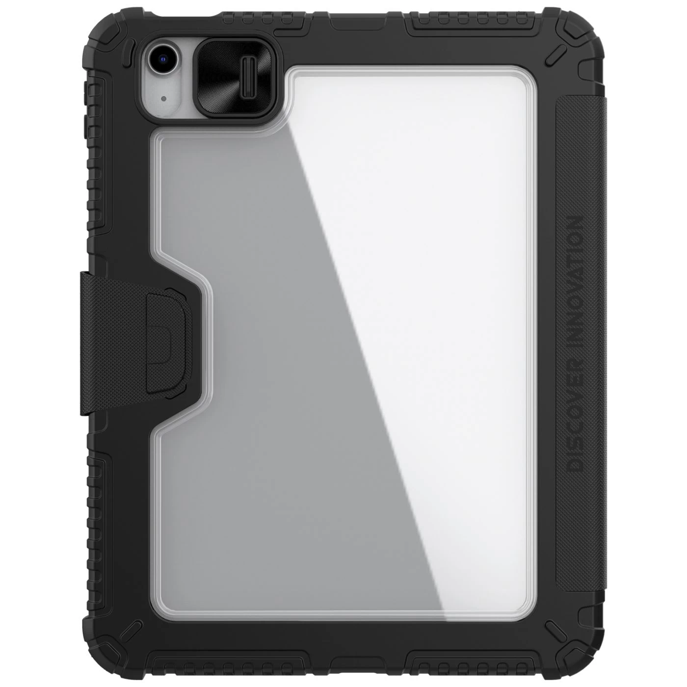 Apple iPad 10.9 10th Gen (2022) maciņš melns NILLKIN BUMPER LEATHER PRO