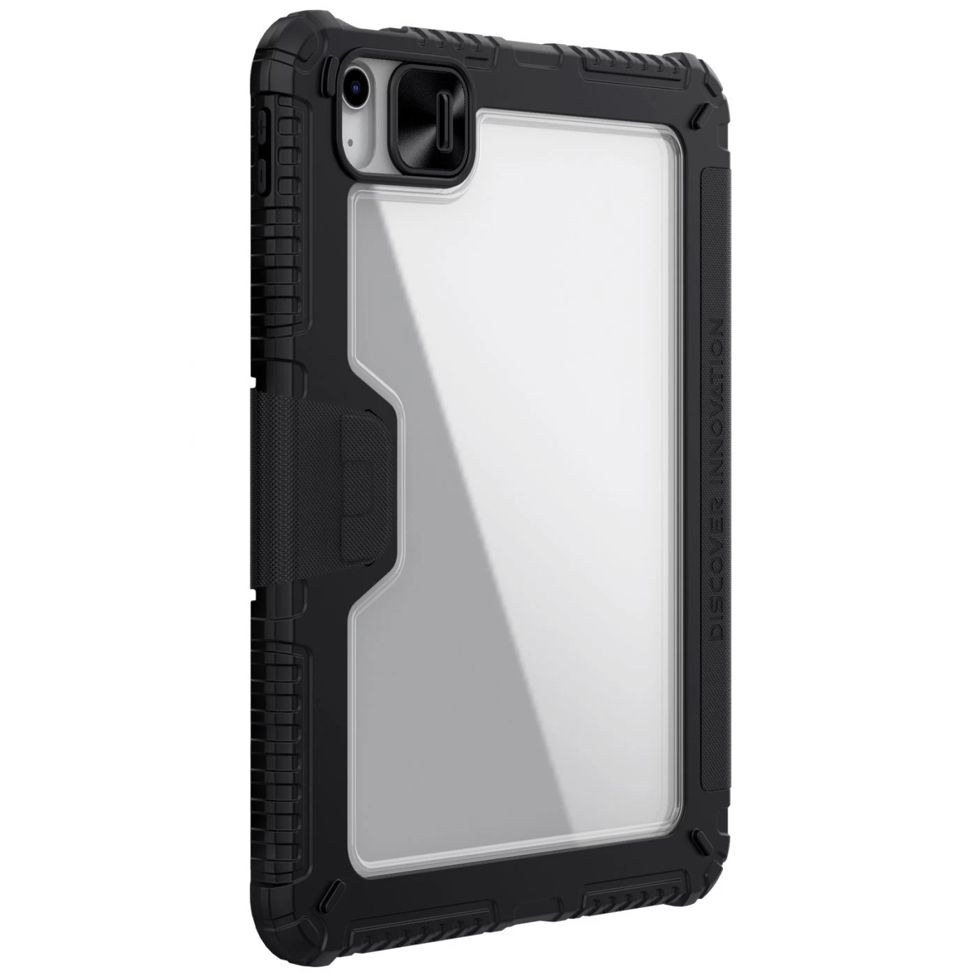 Apple iPad 10.9 10th Gen (2022) maciņš melns NILLKIN BUMPER LEATHER PRO