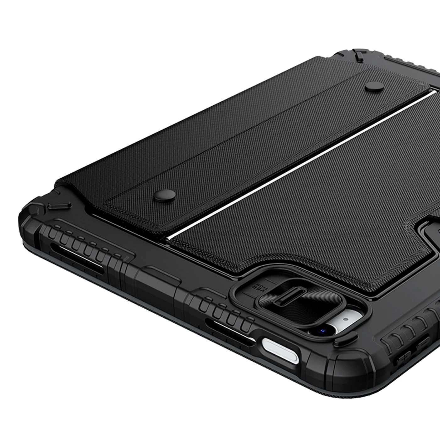 Apple iPad 10.9 10th Gen (2022) tablet case black Nillkin Bumper Combo Keyboard