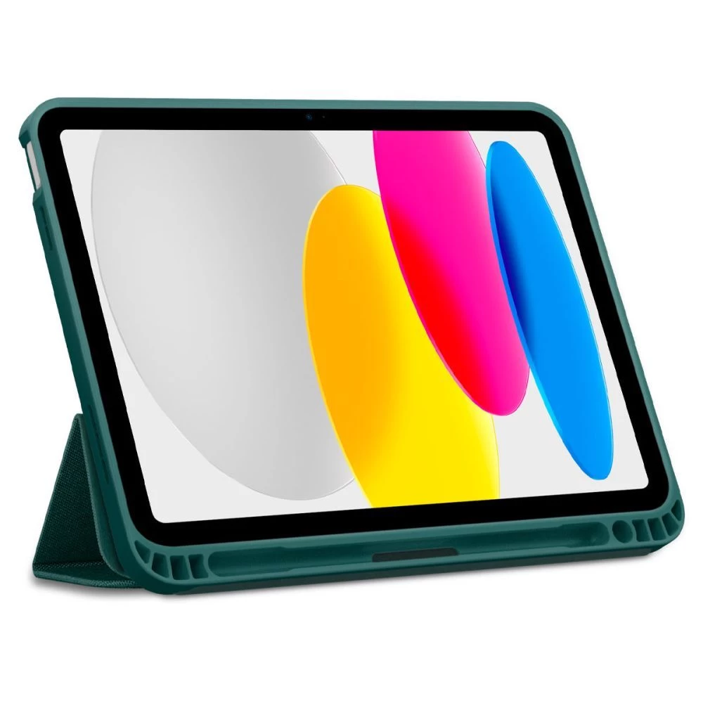 Apple iPad 10.9 10th Gen (2022) tablet case green SPIGEN URBAN FIT
