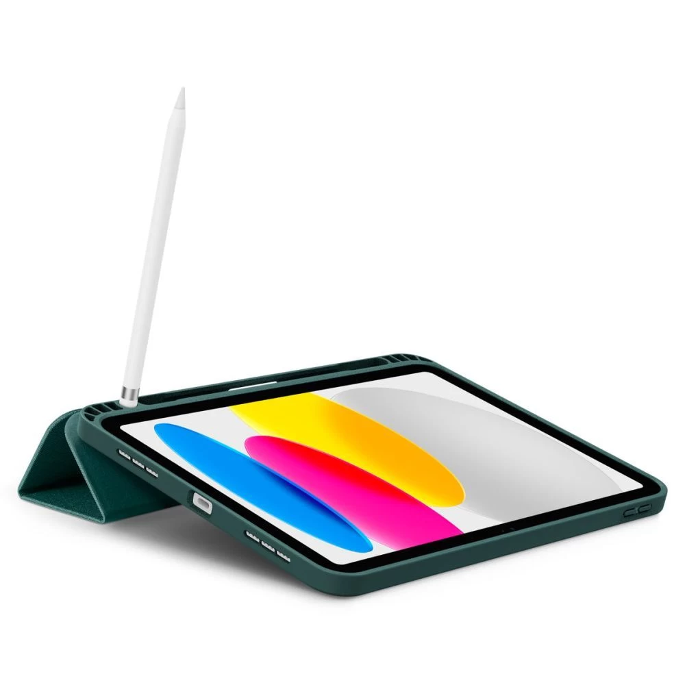 Apple iPad 10.9 10th Gen (2022) tablet case green SPIGEN URBAN FIT