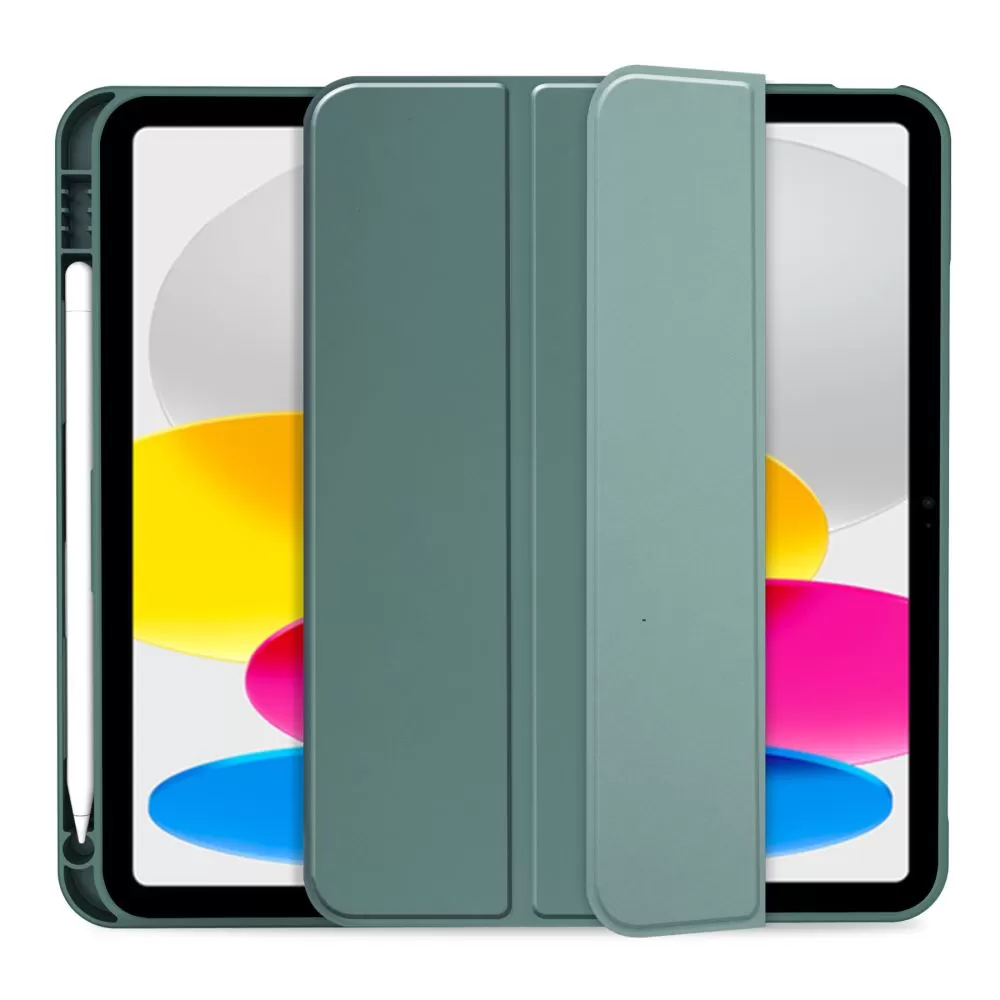Apple iPad 10.9 10th Gen (2022) maciņš zaļš TECH-PROTECT SC PEN