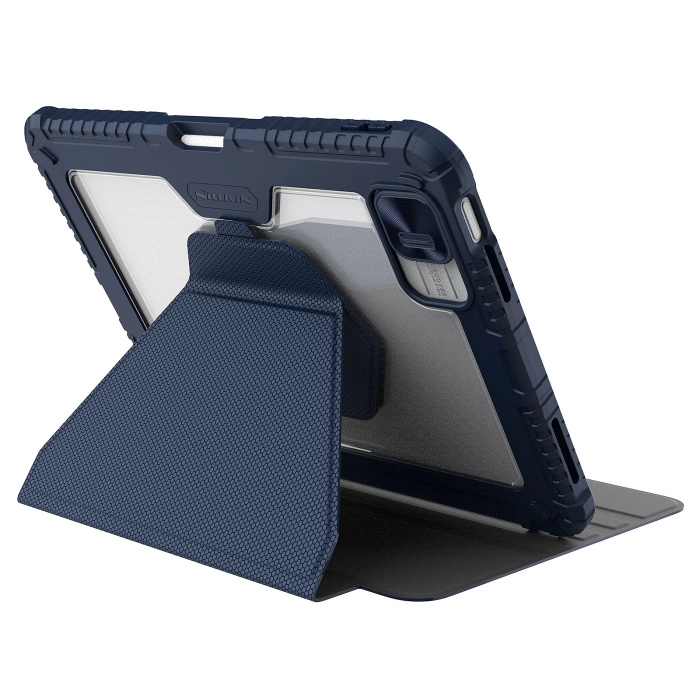 Apple iPad 10.9 10th Gen (2022) tablet skal, fodral blå NILLKIN Bumper SnapSafe