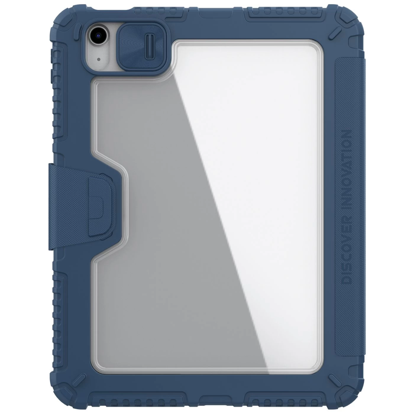 Apple iPad 10.9 10th Gen (2022) maciņš zils NILLKIN BUMPER LEATHER PRO