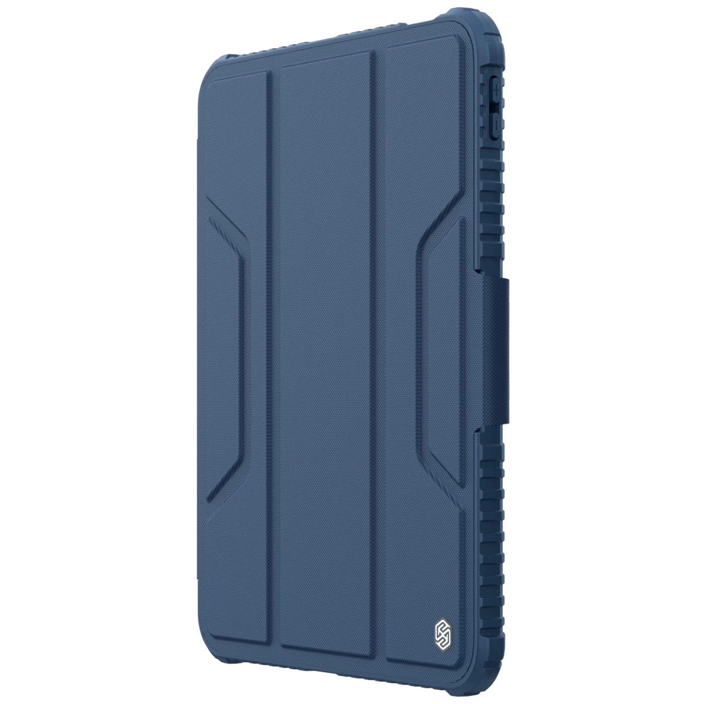 Apple iPad 10.9 10th Gen (2022) maciņš zils NILLKIN BUMPER LEATHER PRO