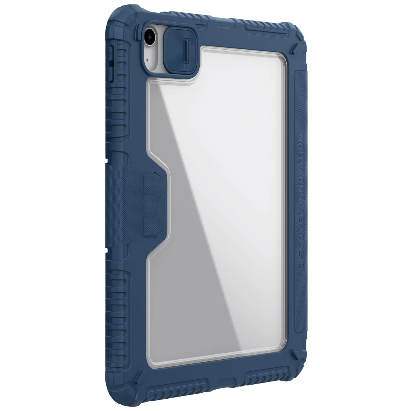 Apple iPad 10.9 10th Gen (2022) maciņš zils NILLKIN BUMPER LEATHER PRO