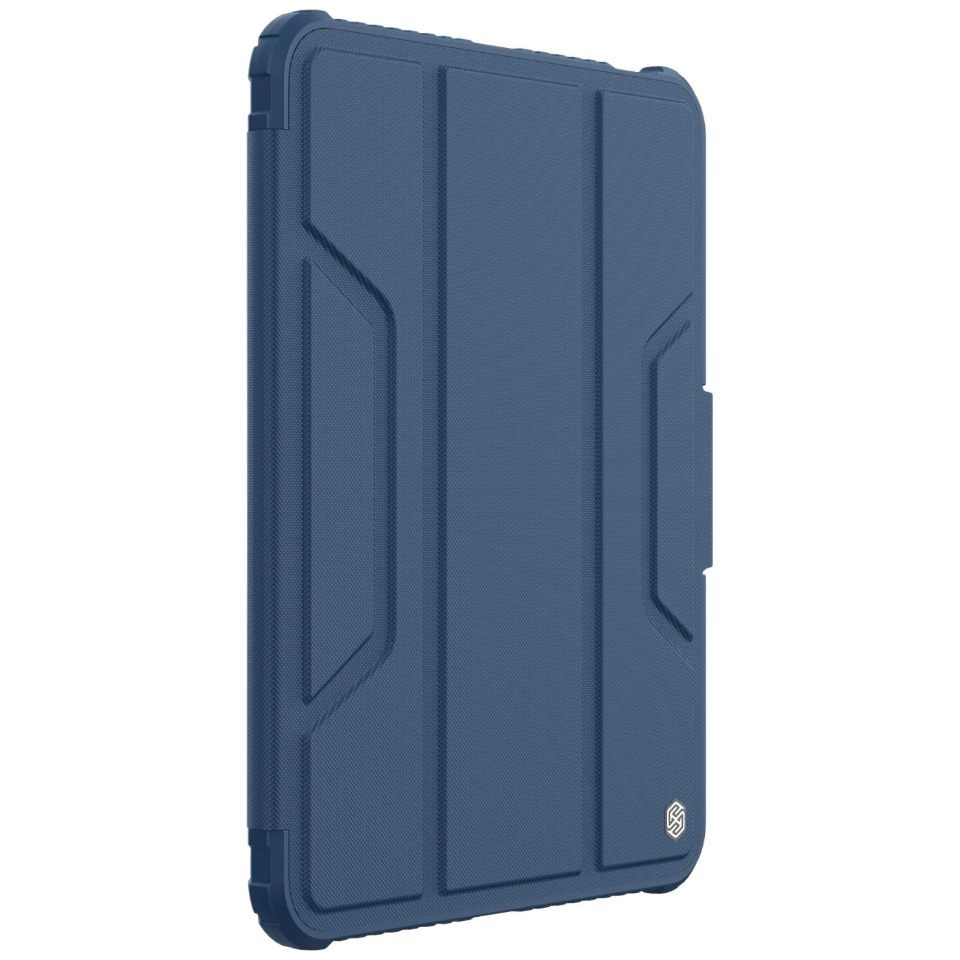 Apple iPad 10.9 10th Gen (2022) maciņš zils NILLKIN BUMPER LEATHER PRO