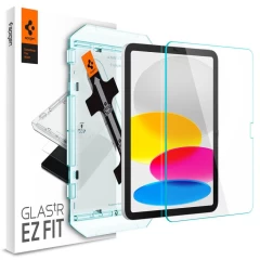 iPad iPad 10.9 10th Gen (2022) tablet skärmskydd SPIGEN GLAS.TR EZ FIT Apple iPad 10.9 10th Gen. (2022)