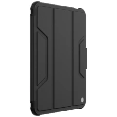 Apple iPad 10.9 10th Gen (2022) maciņš melns NILLKIN BUMPER LEATHER PRO