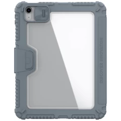 Apple iPad 10.9 10th Gen (2022) tablet case gray NILLKIN BUMPER LEATHER PRO