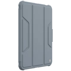 Apple iPad 10.9 10th Gen (2022) tablet case gray NILLKIN BUMPER LEATHER PRO