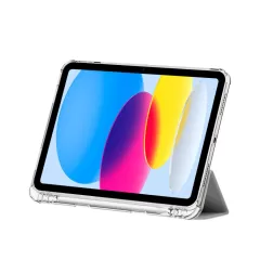 Apple iPad 10.9 10th Gen (2022) tablet case gray TECH-PROTECT SC PEN HYBRID