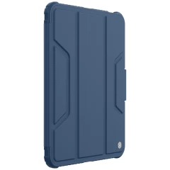Apple iPad 10.9 10th Gen (2022) maciņš zils NILLKIN BUMPER LEATHER PRO