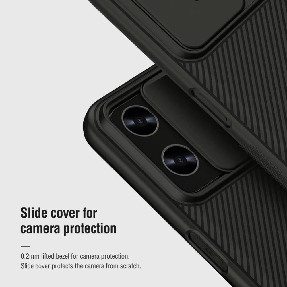 OnePlus Nord CE 2 Lite 5G dėklas Juoda Nillkin CamShield CE2