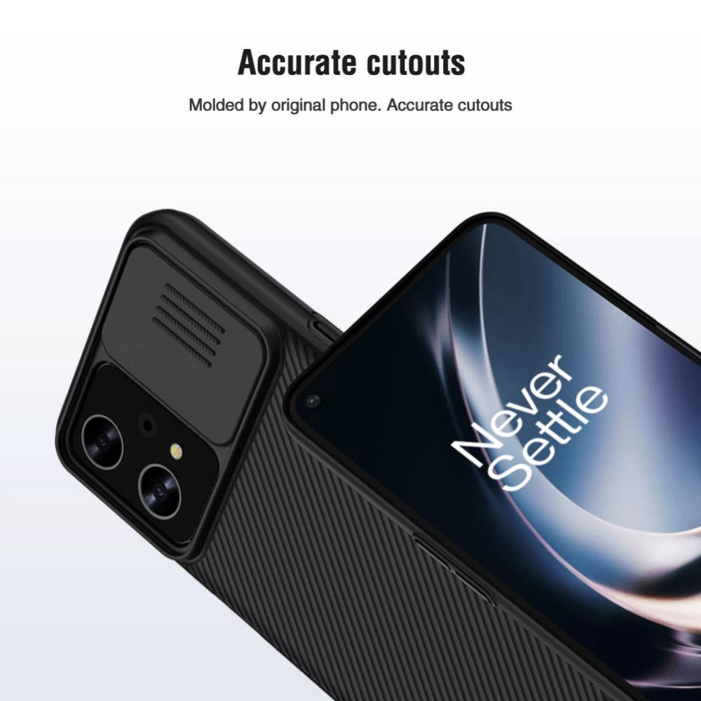 OnePlus Nord CE 2 Lite 5G dėklas Juoda Nillkin CamShield CE2