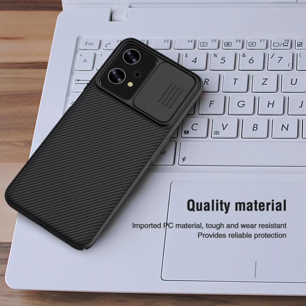 OnePlus Nord CE 2 Lite 5G dėklas Juoda Nillkin CamShield CE2