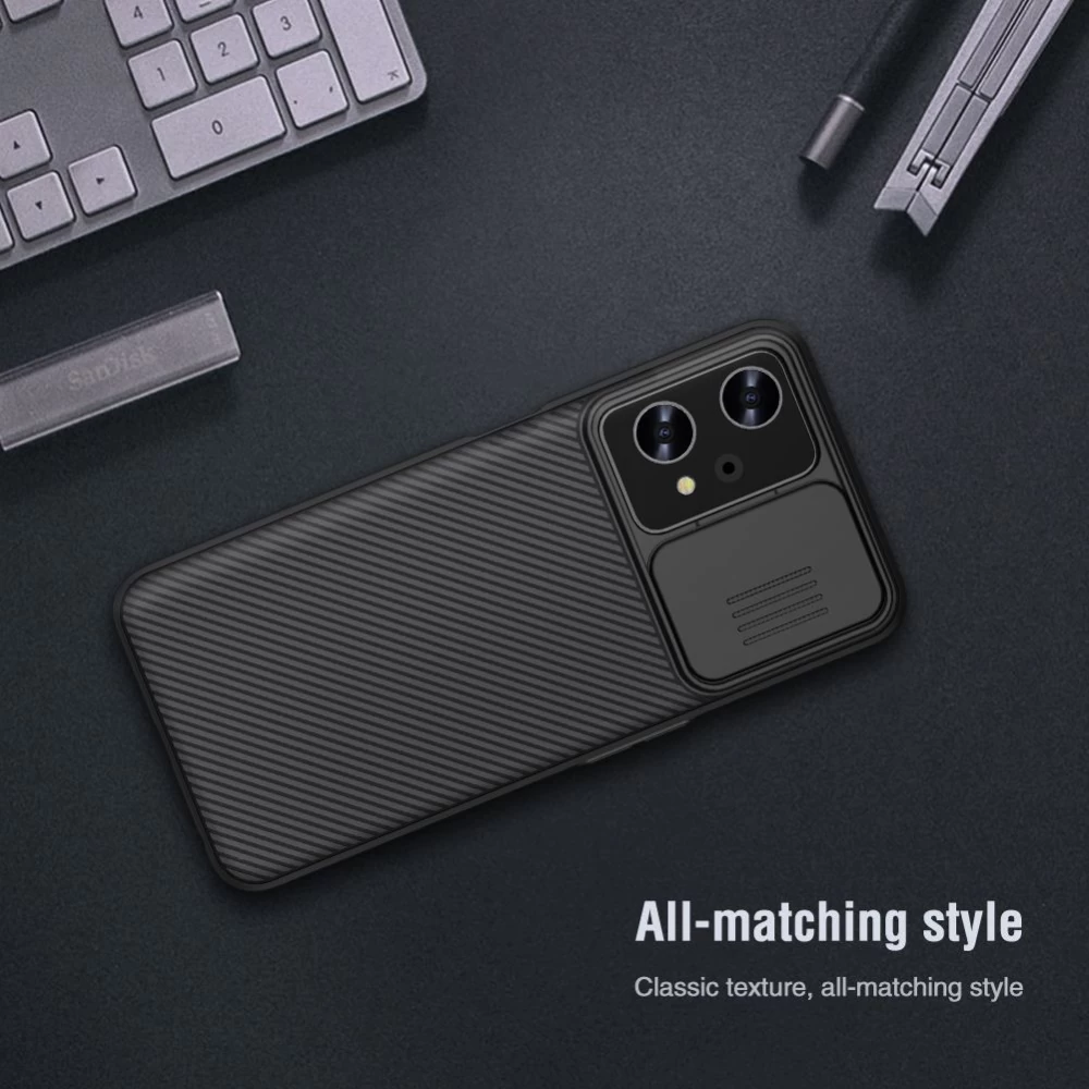 OnePlus Nord CE 2 Lite 5G dėklas Juoda Nillkin CamShield CE2