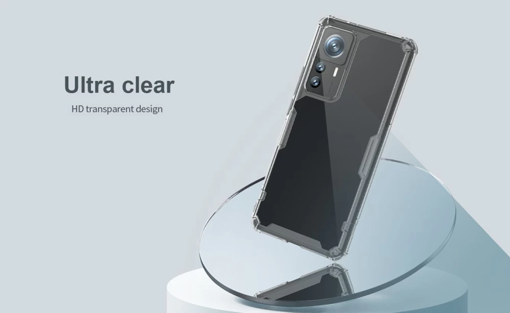 Xiaomi 12 12T Pro ümbris läbipaistev NILLKIN TPU PRO