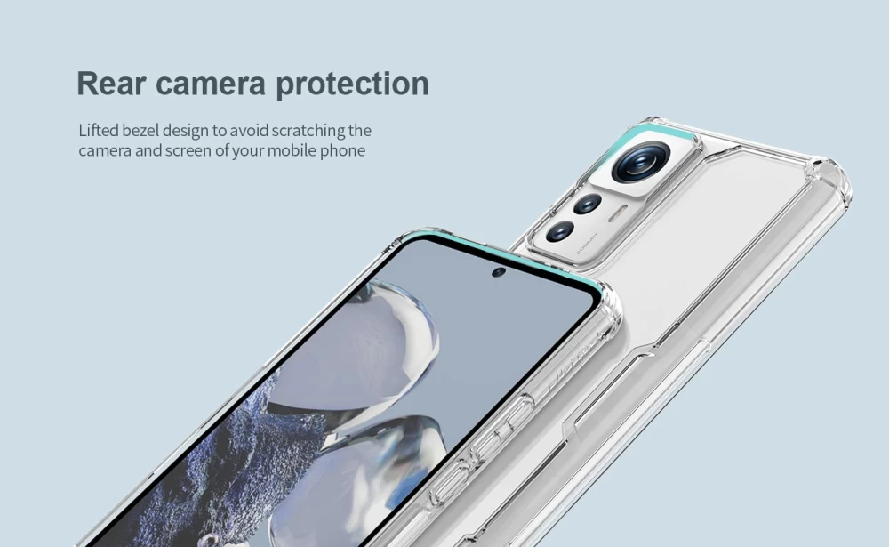 Xiaomi 12 12T Pro ümbris läbipaistev NILLKIN TPU PRO