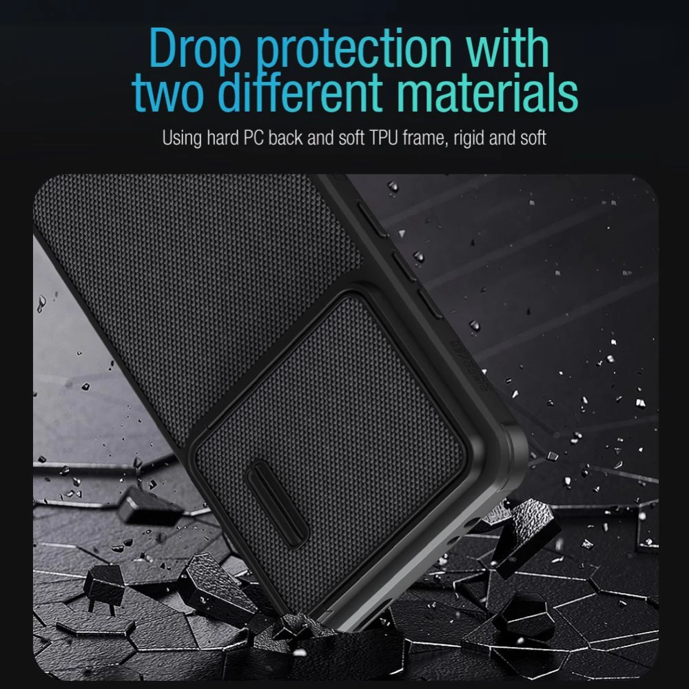 Xiaomi 12 12T Pro ümbris sinine NILLKIN TEXTURED S