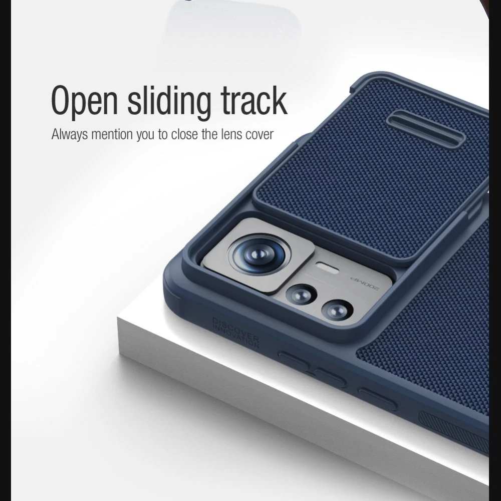 Xiaomi 12 12T Pro ümbris sinine NILLKIN TEXTURED S