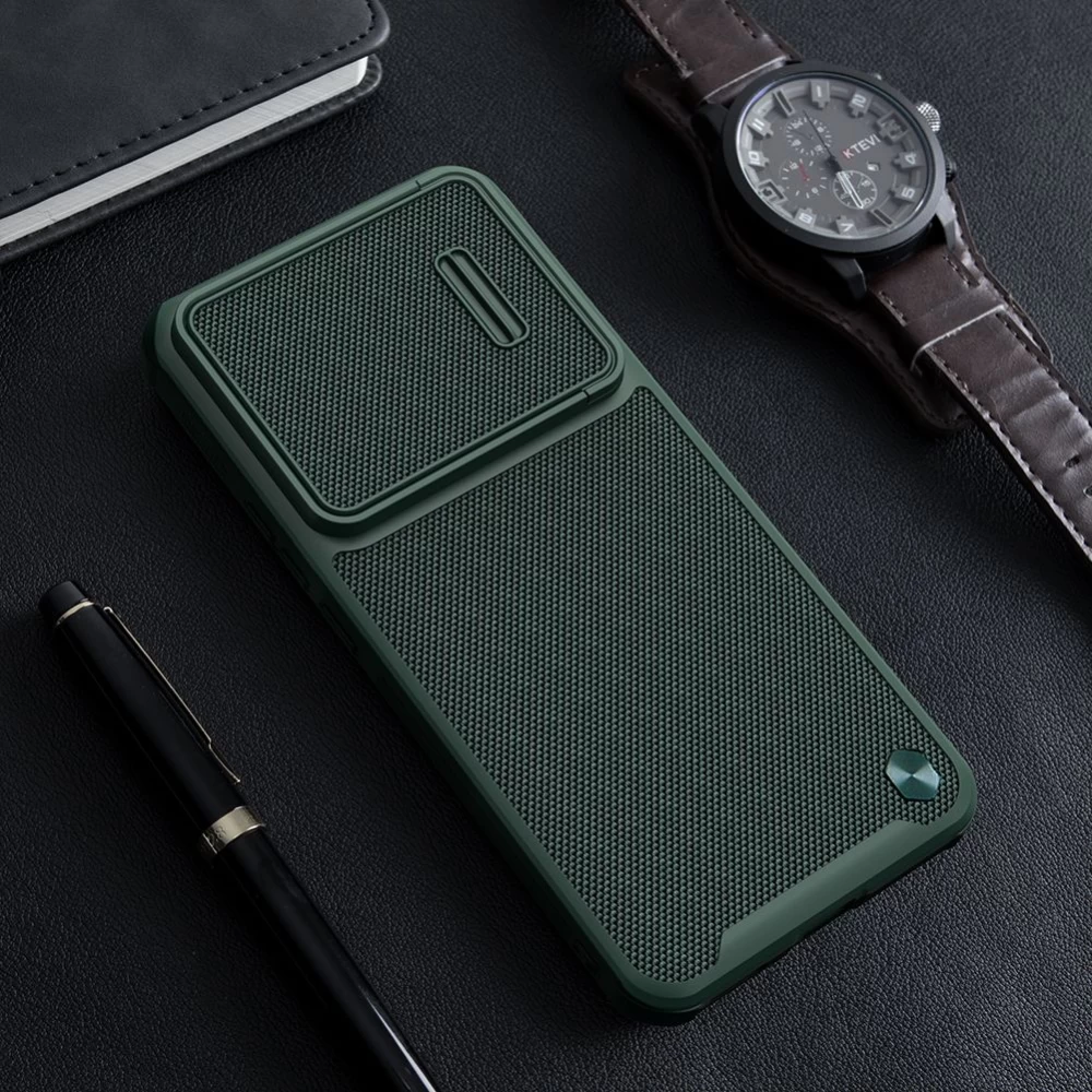 Xiaomi 12 12T Pro ümbris sinine NILLKIN TEXTURED S