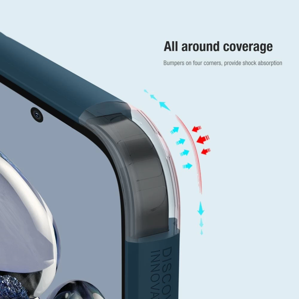 Xiaomi 12 12T Pro ümbris sinine NILLKIN SUPER FROSTED SHIELD PRO