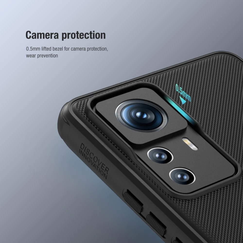Xiaomi 12 12T Pro ümbris sinine NILLKIN SUPER FROSTED SHIELD PRO
