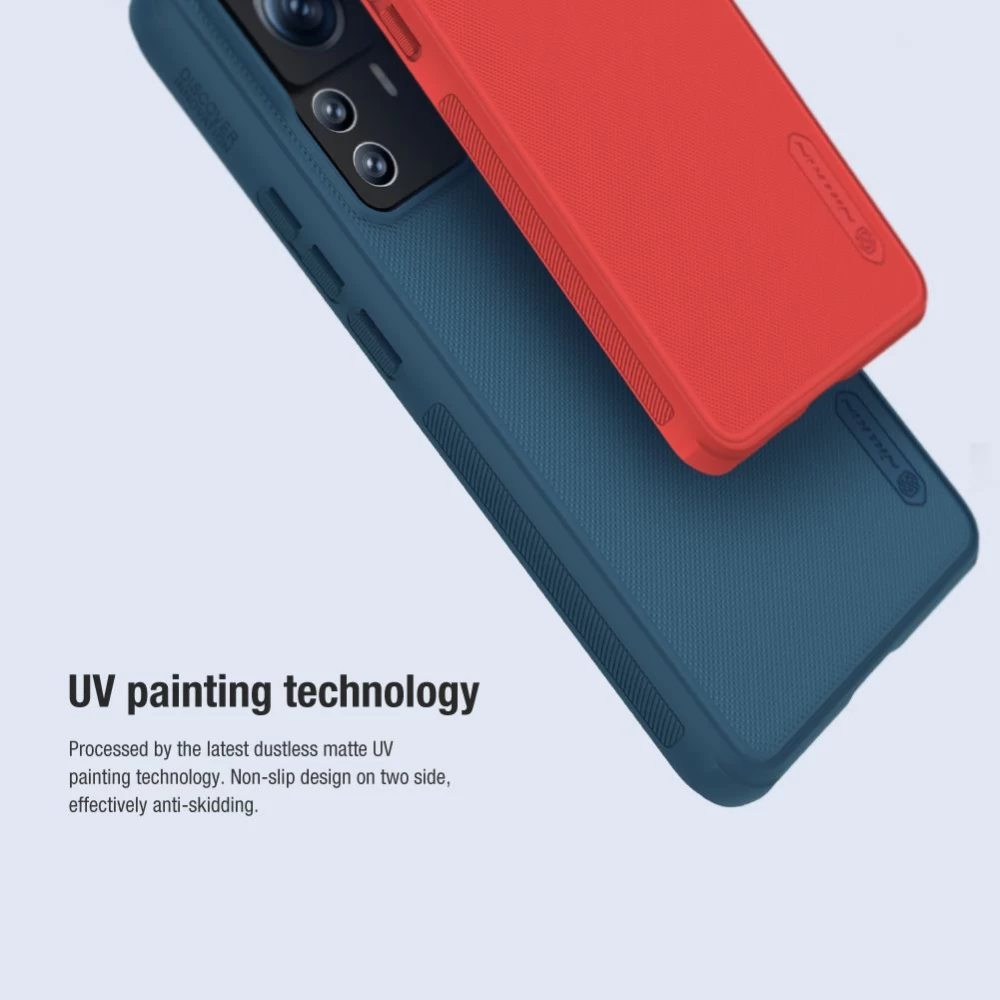 Xiaomi 12 12T Pro ümbris sinine NILLKIN SUPER FROSTED SHIELD PRO