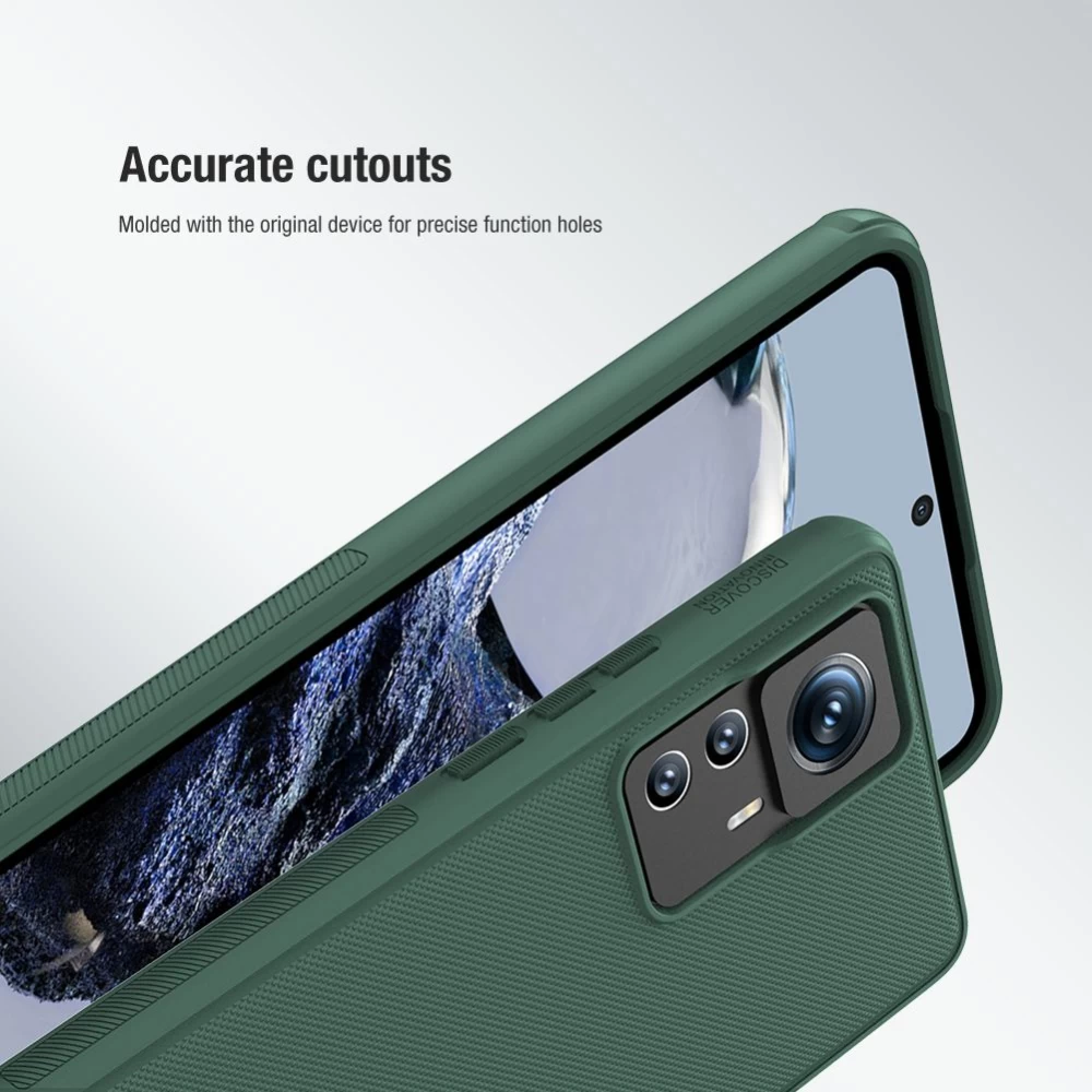 Xiaomi 12 12T Pro ümbris sinine NILLKIN SUPER FROSTED SHIELD PRO