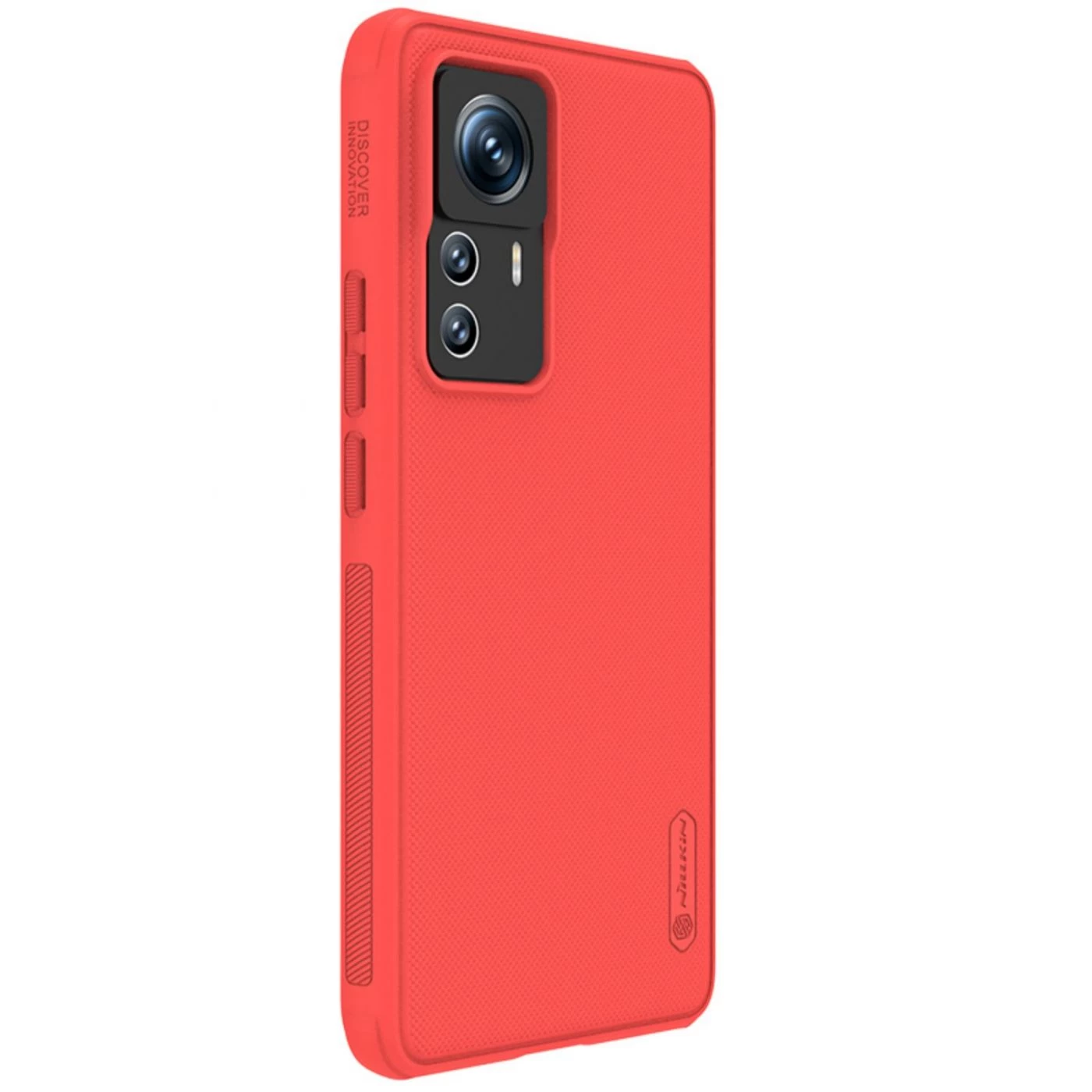 Xiaomi 12 12T Pro ümbris punane NILLKIN SUPER FROSTED SHIELD PRO