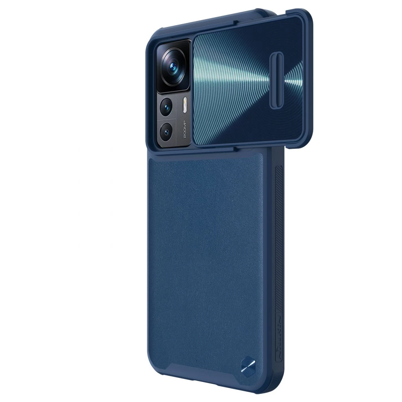 Xiaomi 12 12T Pro ümbris sinine NILLKIN CAMSHIELD S LEATHER