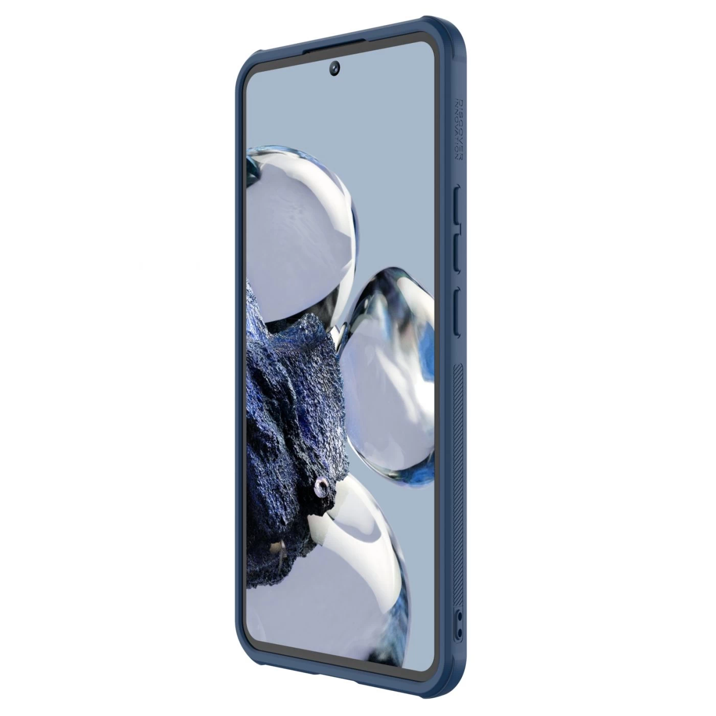 Xiaomi 12 12T Pro ümbris sinine NILLKIN CAMSHIELD S LEATHER
