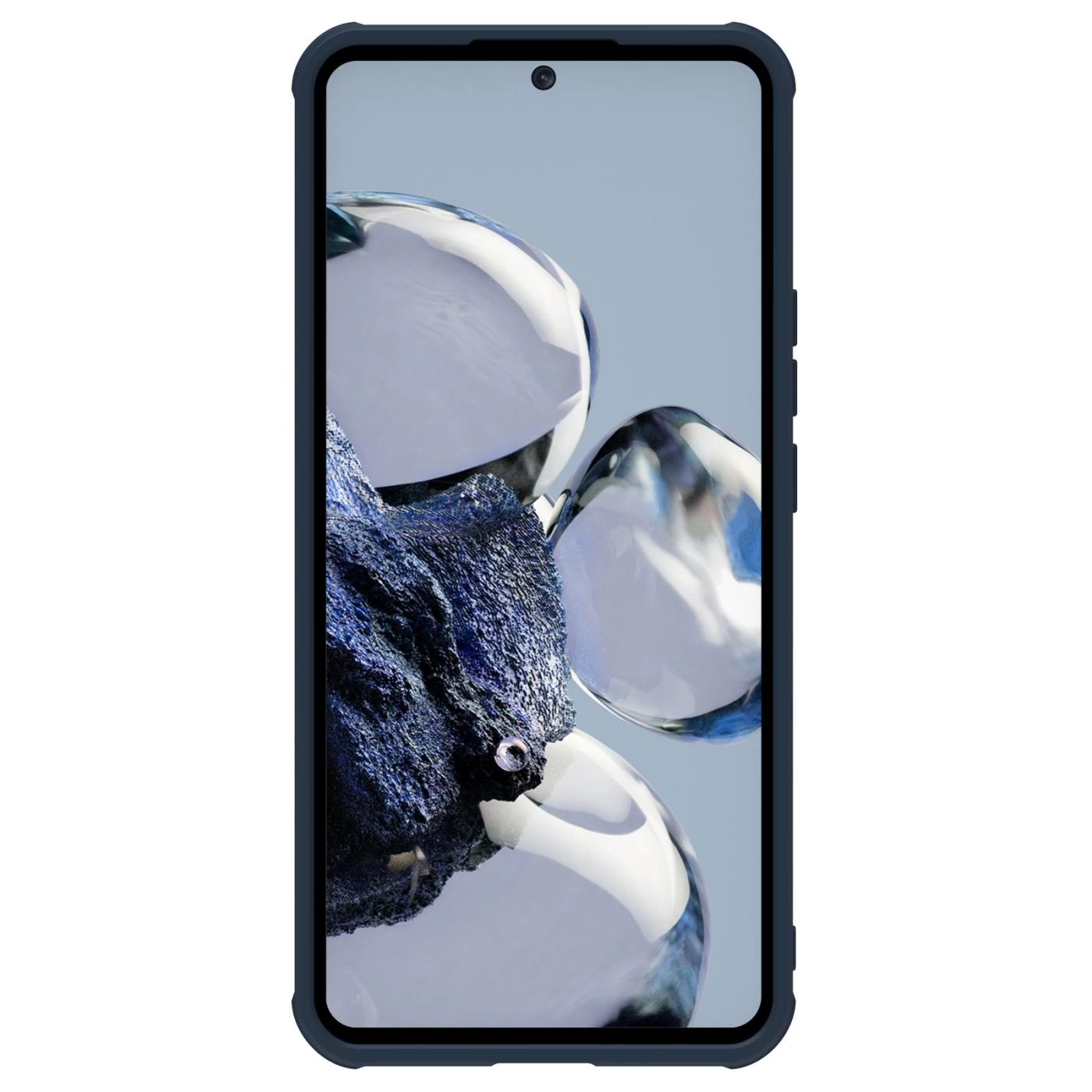 Xiaomi 12 12T Pro ümbris sinine NILLKIN TEXTURED S
