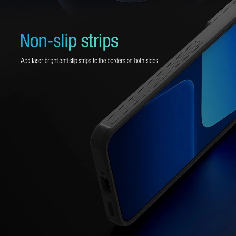 Xiaomi 13 dėklas Juoda NILLKIN TEXTURED
