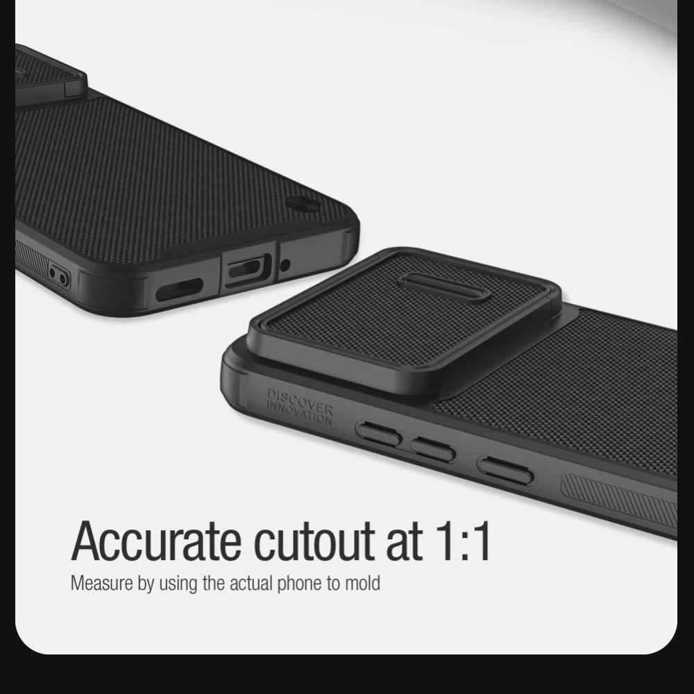Xiaomi 13 dėklas Juoda NILLKIN TEXTURED