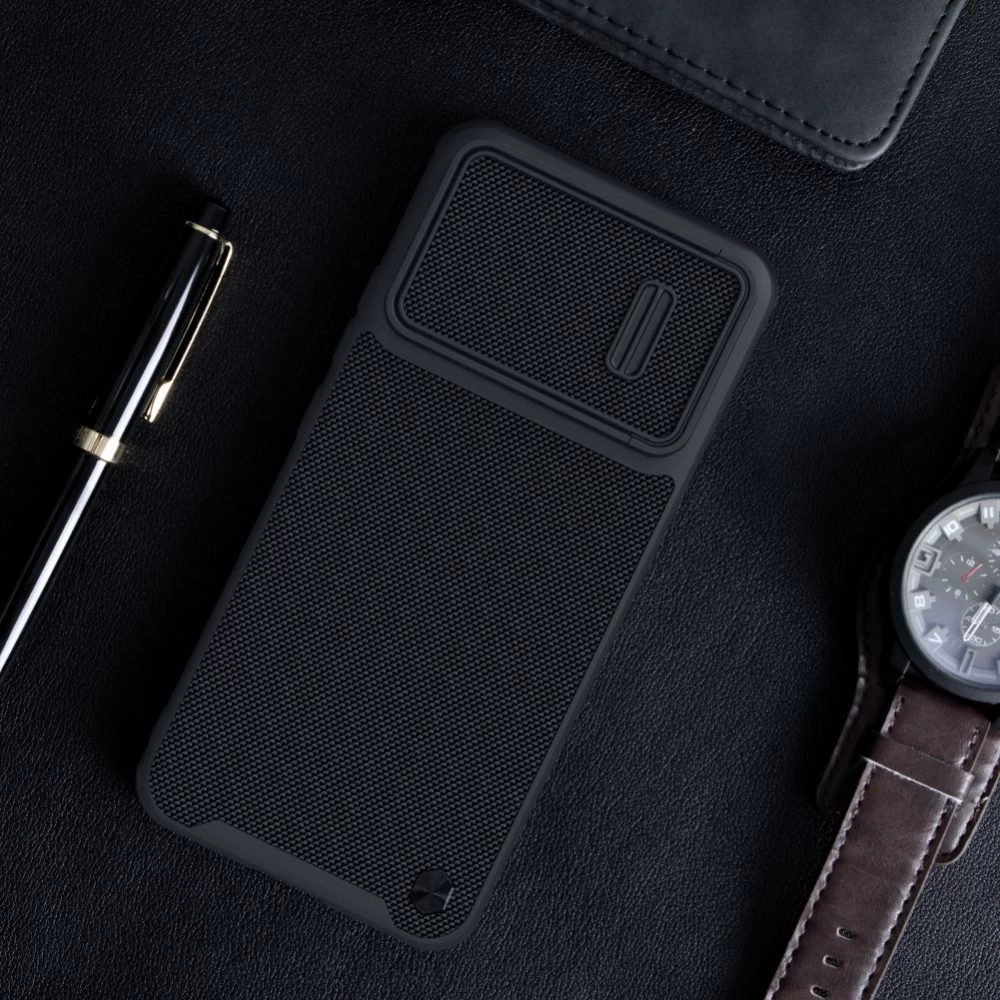 Xiaomi 13 dėklas Juoda NILLKIN TEXTURED