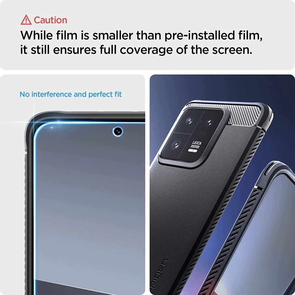 Xiaomi 13 Pro skärmskydd  SPIGEN NEO FLEX 2-PACK PRO