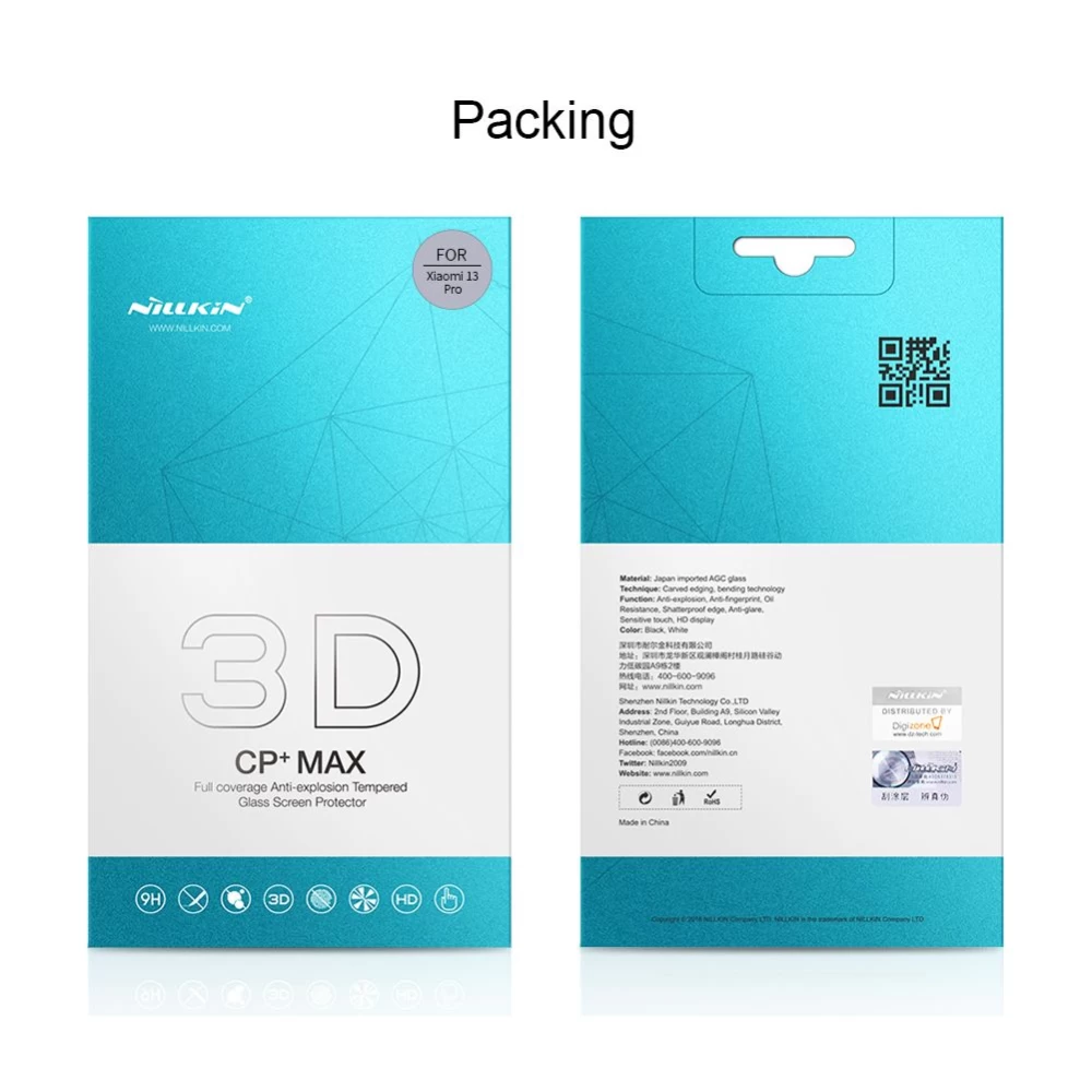 Xiaomi 13 Pro skärmskydd  NILLKIN 3D CP+MAX