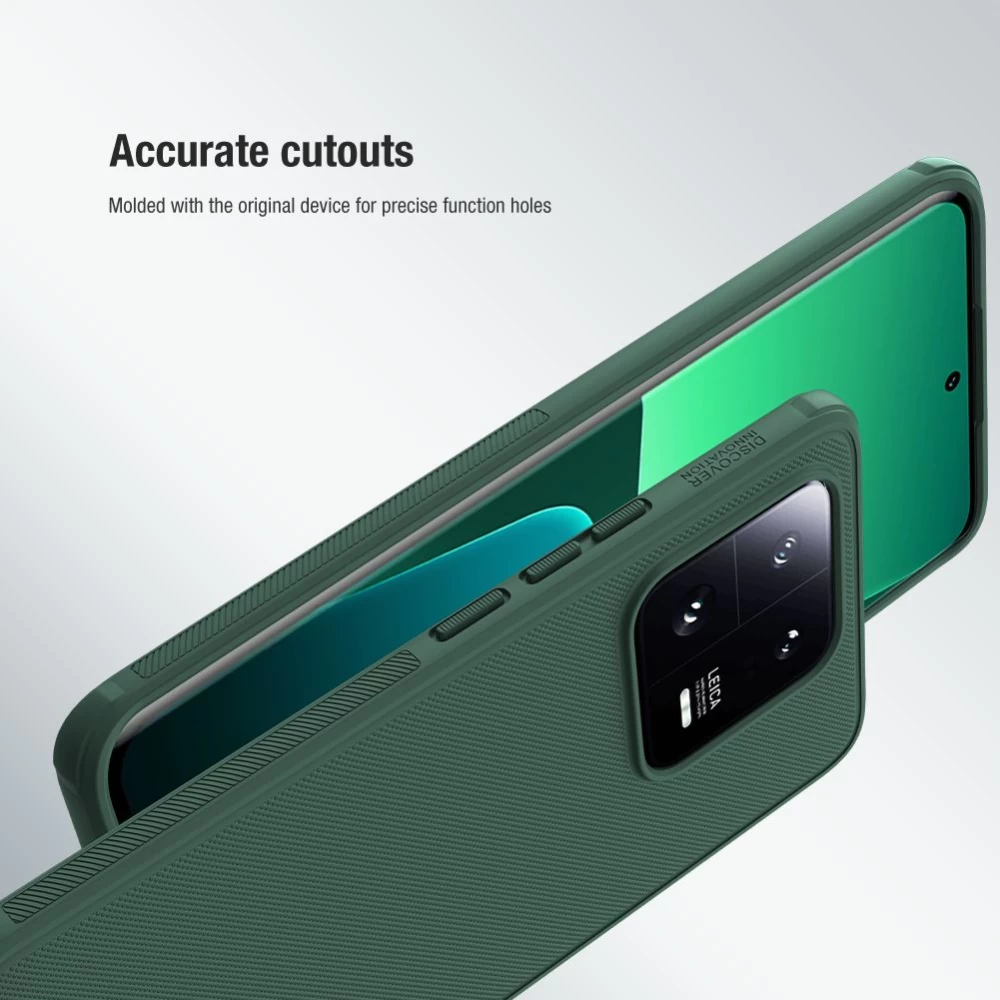 Xiaomi 13 Pro dėklas mėlyna NILLKIN SUPER FROSTED SHIELD PRO